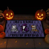Gift for Cat Owners – Personalized Outdoor Welcome Mat